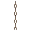 Livex Lighting Accessories Antique Gold Leaf 12' X Heavy Duty Decorative Chain
