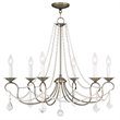 Livex Lighting Pennington Chandelier in Antique Brass