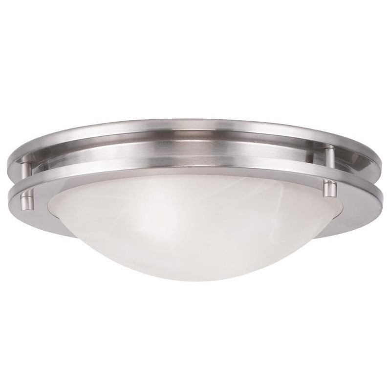 Livex Lighting Ariel Ceiling Mount in Brushed Nickel