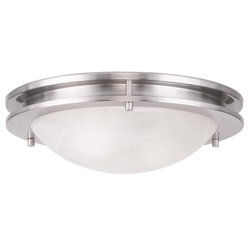 Livex Lighting Ariel Ceiling Mount in Brushed Nickel