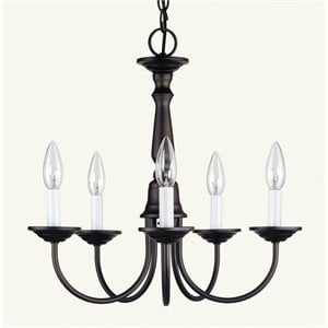 Livex Lighting Chandelier in Bronze
