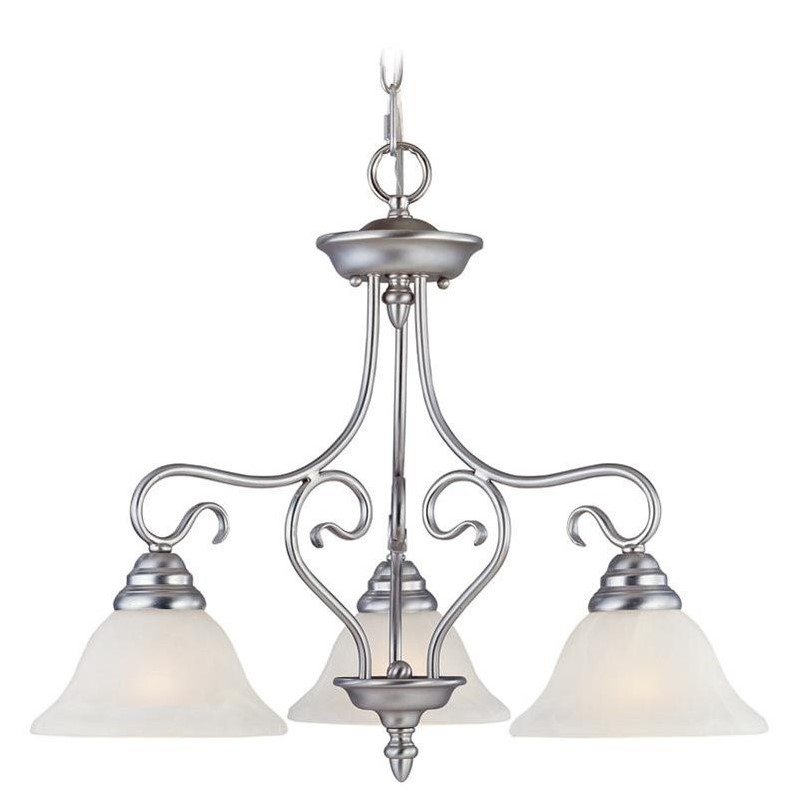 Livex Lighting Coronado Chandelier in Brushed Nickel