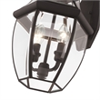 Livex Lighting Monterey 2-Light Brass Outdoor Wall Lantern in Bronze