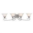 Livex Lighting Coronado Bath Light in Brushed Nickel