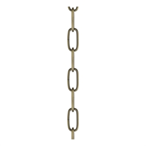 Livex Lighting Accessories Antique Brass 3' Standard Decorative Chain