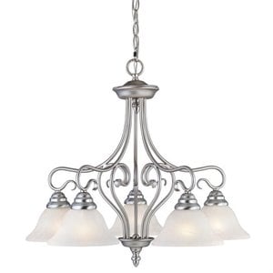 Livex Lighting Coronado Chandelier in Brushed Nickel