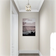 Livex Lighting Milford 2 Light Antique Brass Chain Hang/Ceiling Mount