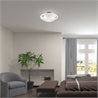 Livex Lighting Oasis 3-Light Contemporary Metal Ceiling Mount in Bronze