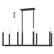 Livex Lighting Alpine Linear Chandelier in Bronze