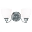 Livex Lighting Somerville 2 Bath Light in Chrome