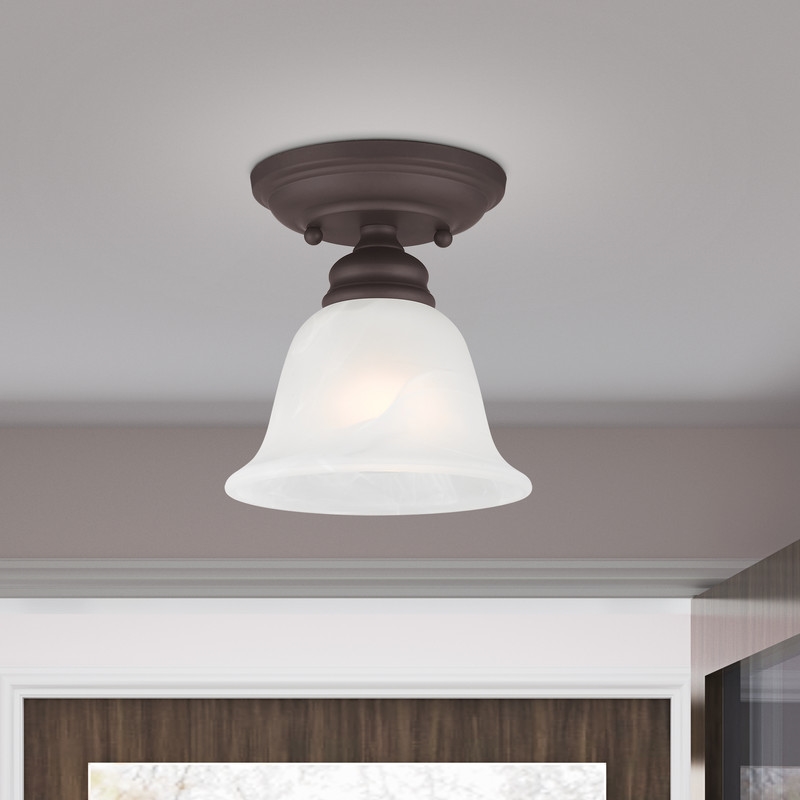 Livex Lighting Essex Ceiling Mount in Bronze