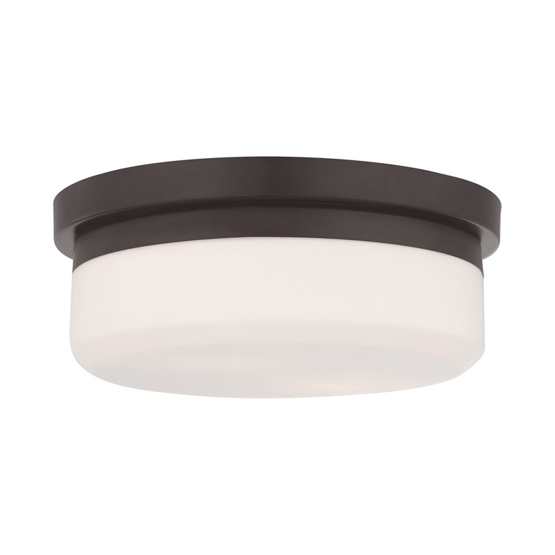 Livex Lighting Stratus 2 Light Bronze Ceiling Mount