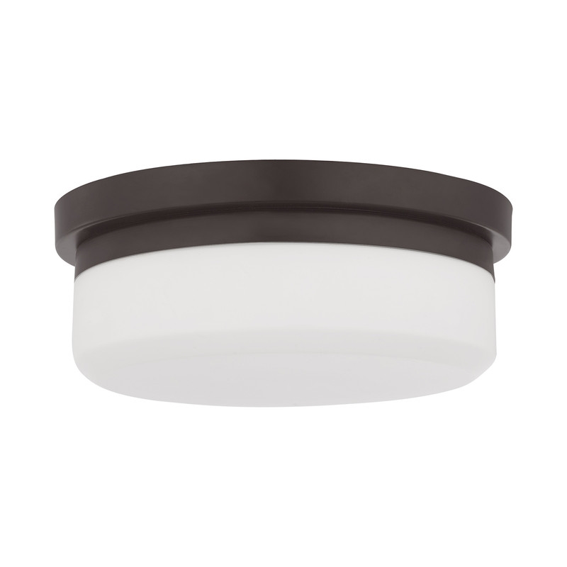 Livex Lighting Stratus 2 Light Bronze Ceiling Mount