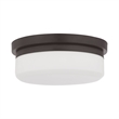 Livex Lighting Stratus 2 Light Bronze Ceiling Mount