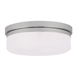 Livex Lighting Stratus 2 Light Polished Chrome Ceiling Mount or Wall Mount