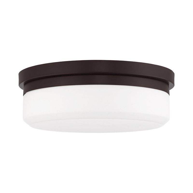 Livex Lighting Stratus 2 Light Bronze Ceiling Mount