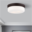 Livex Lighting Stratus 2 Light Bronze Ceiling Mount