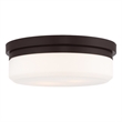 Livex Lighting Stratus 2 Light Bronze Ceiling Mount