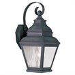 Livex Lighting Exeter Outdoor Wall Lantern in Charcoal