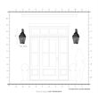 Livex Lighting Exeter Outdoor Wall Lantern in Vintage Pewter