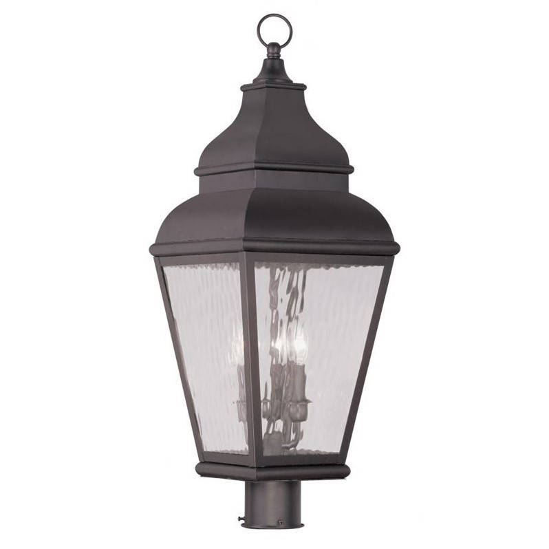Livex Lighting Exeter Outdoor Post Head in Bronze