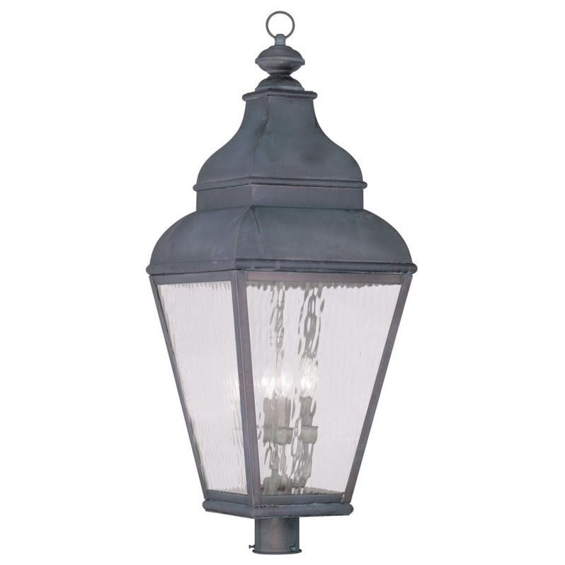 Livex Lighting Exeter Outdoor Post Head in Bronze