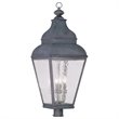 Livex Lighting Exeter Outdoor Post Head in Bronze