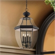 Livex Lighting Monterey Outdoor Chain Hang in Black