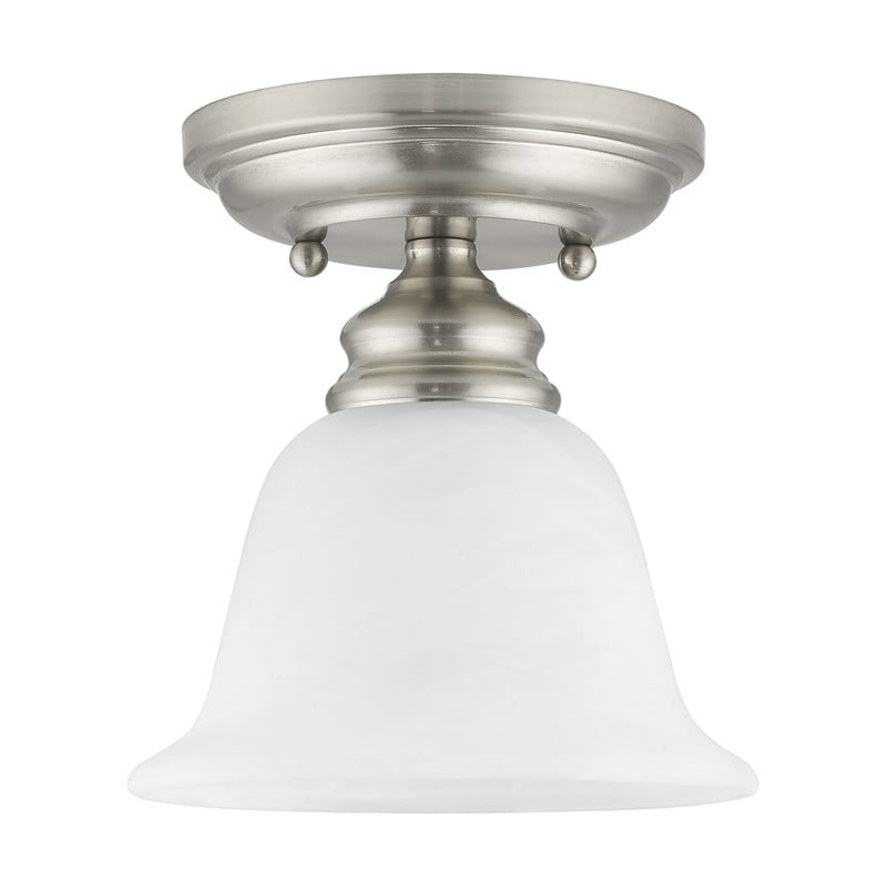 Livex Lighting Essex Ceiling Mount in Brushed Nickel