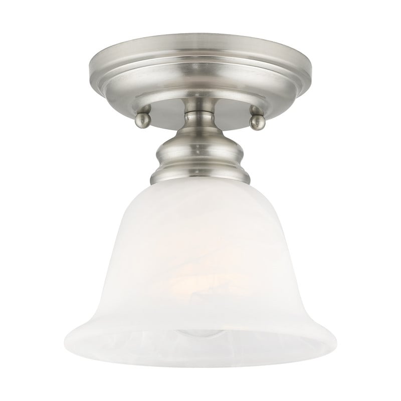 Livex Lighting Essex Ceiling Mount in Brushed Nickel