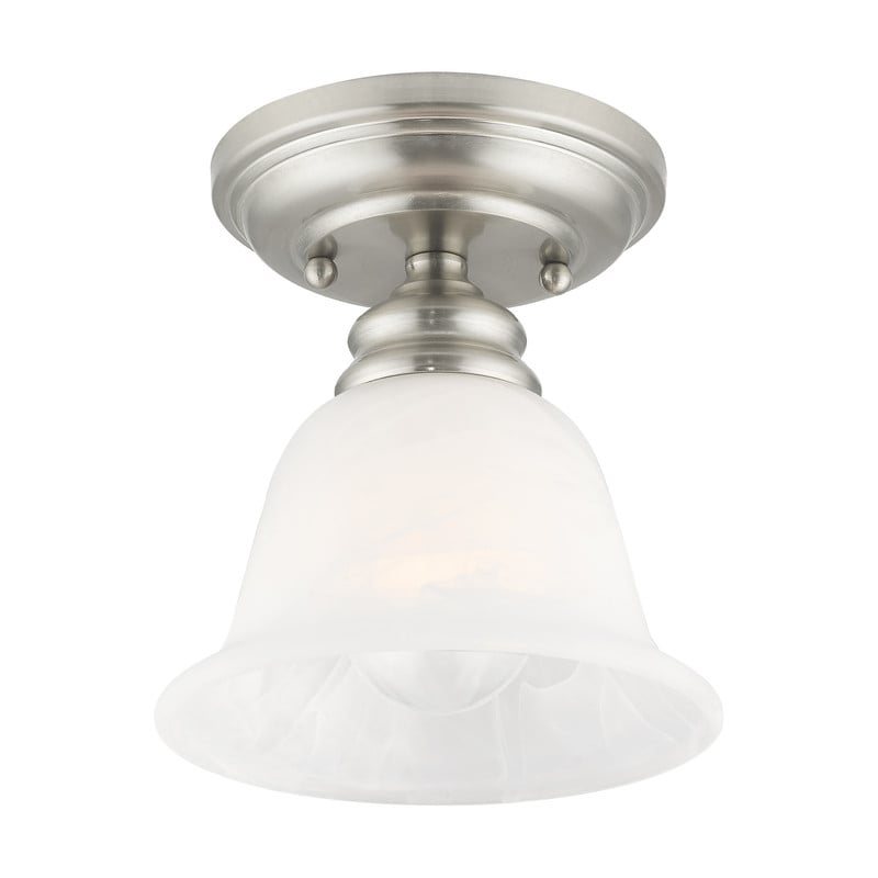Livex Lighting Essex Ceiling Mount in Brushed Nickel