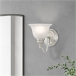 Livex Lighting Essex Bath Light in Brushed Nickel