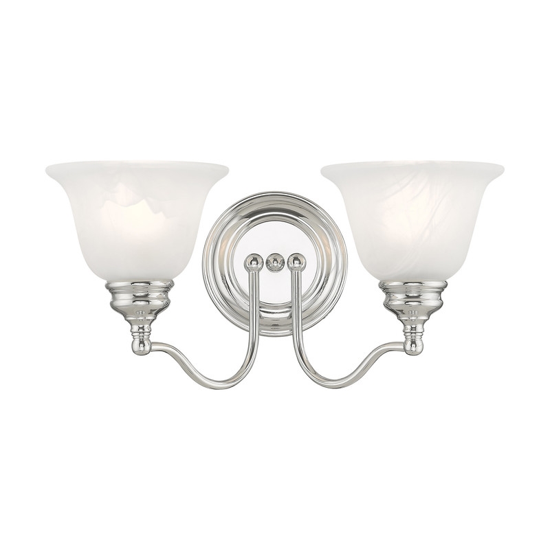 Livex Lighting Essex 2 Bath Light in Chrome