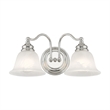 Livex Lighting Essex 2 Bath Light in Chrome