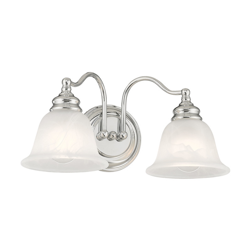 Livex Lighting Essex 2 Bath Light in Chrome