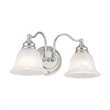 Livex Lighting Essex 2 Bath Light in Chrome
