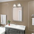 Livex Lighting Essex 2 Bath Light in Brushed Nickel