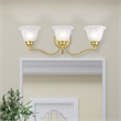 Livex Lighting Essex Bath Light in Polished Brass