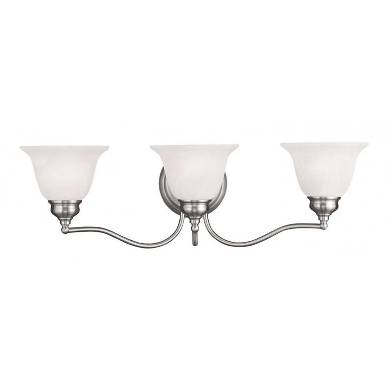Livex Lighting Essex Bath Light in Brushed Nickel