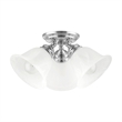 Livex Lighting Essex Ceiling Mount in Chrome