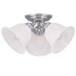 Livex Lighting Essex Ceiling Mount in Chrome