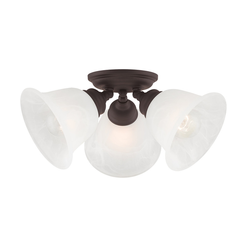 Livex Lighting Essex Ceiling Mount in Bronze