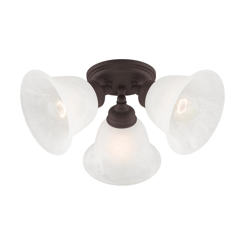 Livex Lighting Essex Ceiling Mount in Bronze