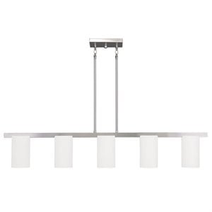 Livex Lighting Astoria Chandelier in Brushed Nickel