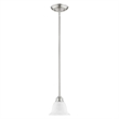 Livex Lighting Essex Mini Pendant in Brushed Nickel