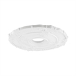 Livex Lighting Buckingham Ceiling Medallion in White