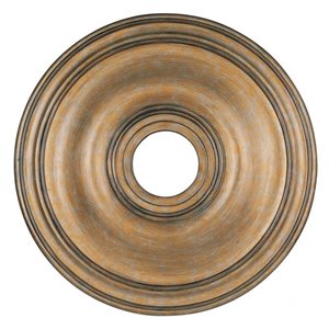 Livex Lighting Ceiling Medallion in  Aged Brass Antique Gold Leaf