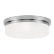 Livex Lighting 3 Light Brushed Nickel Ceiling Mount or Wall Mount