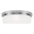 Livex Lighting 3 Light Brushed Nickel Ceiling Mount or Wall Mount