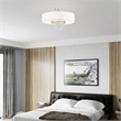 Livex Lighting Carlisle Ceiling Mount in Brushed Nickel